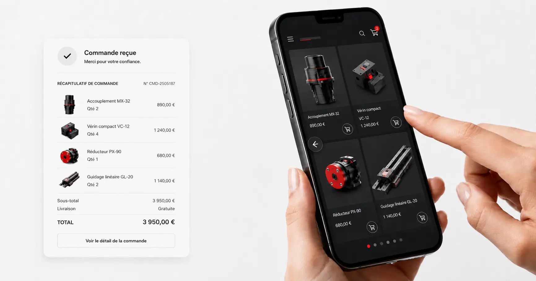 Catalogue interactif : transformer une page en acte d'achat