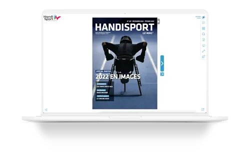 Version interactive classique du magazine Handisport